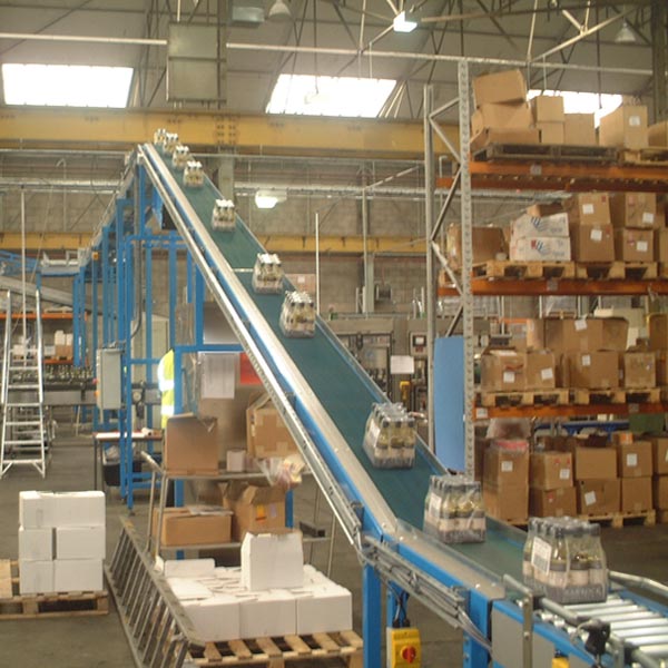 Amber Automation Inclined belt conveyors