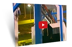 Open Chain Powertrack Overhead Conveyor System