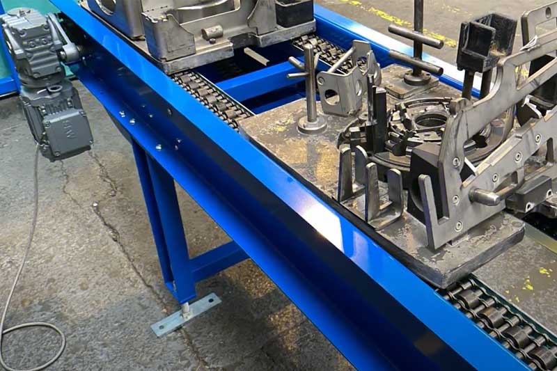 Amber Industries - Trasportatori a catena ad accumulo