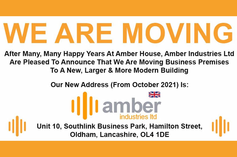 Amber Industries si trasferisce in una sede più grande