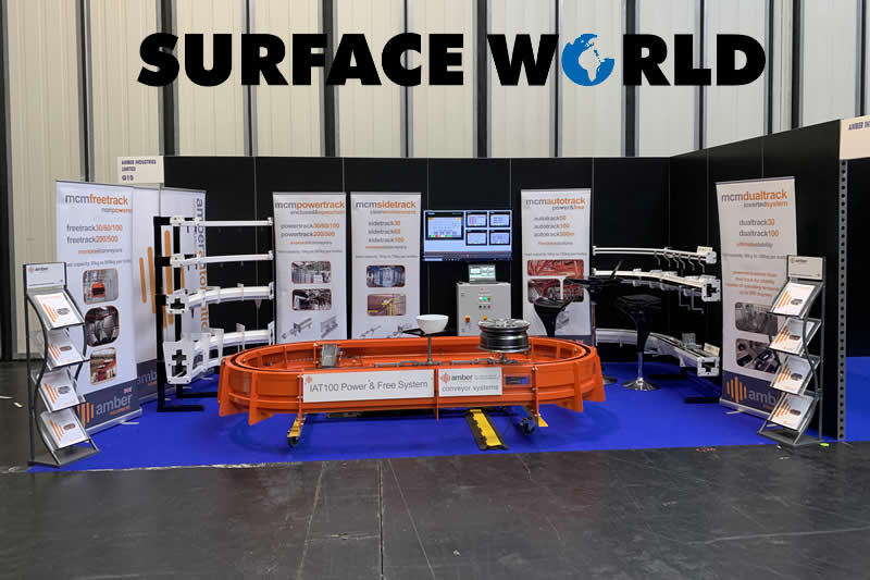 Amber Industries allo stand G10N al Surface World, NEC Birmingham 26 e 27 febbraio Amber Industries on Stand G10N at Surface World, NEC Birmingham 26th and 27th February