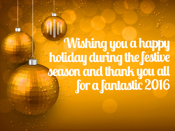 Auguri di buone feste da Amber Industries