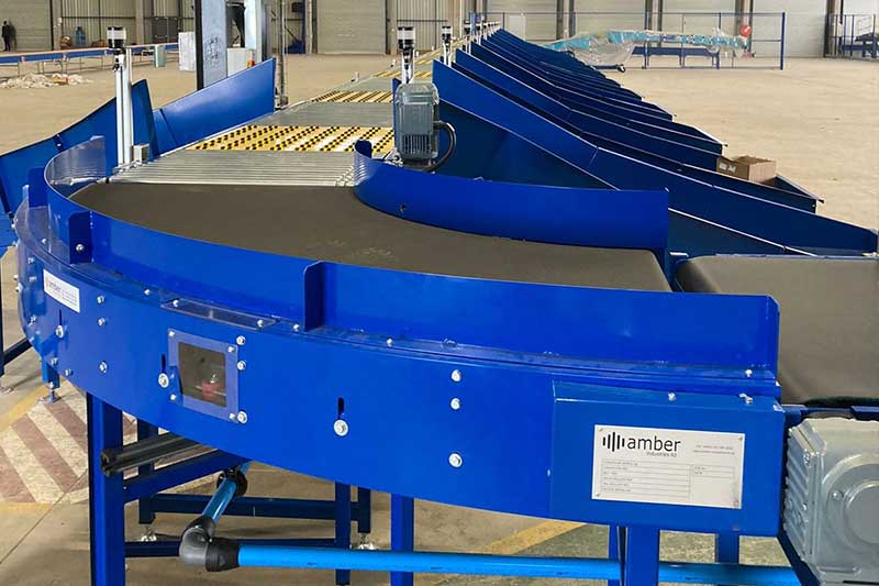 Curve a nastro per l'intralogistica Belt Curves for Intralogistics