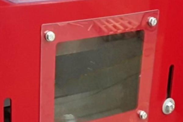 Finestra di visualizzazione della manutenzione Maintenance Viewing Window