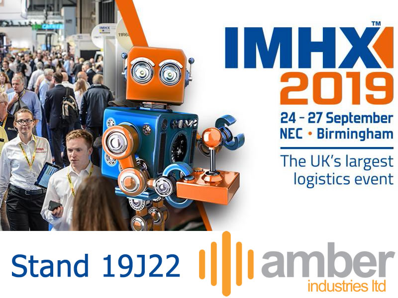 Amber Industries espone all'IMHX 2019 dal 24 al 27 settembre