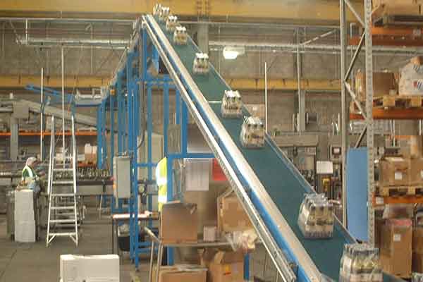 Trasportatori a nastro rettilinei inclinati/in discesa Incline/Decline Straight Belt Conveyors