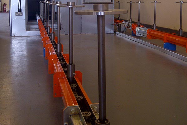 Sistemi di trasporto invertiti MCM MCM Inverted Conveyor Systems