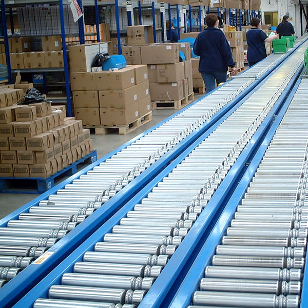 Sistemi di trasporto a rulli azionati da alberi di trasmissione Lineshaft Powered Roller Conveyor Systems
