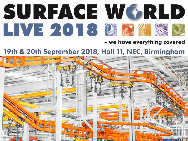 Venite a trovarci al Surface World 2018 al NEC
