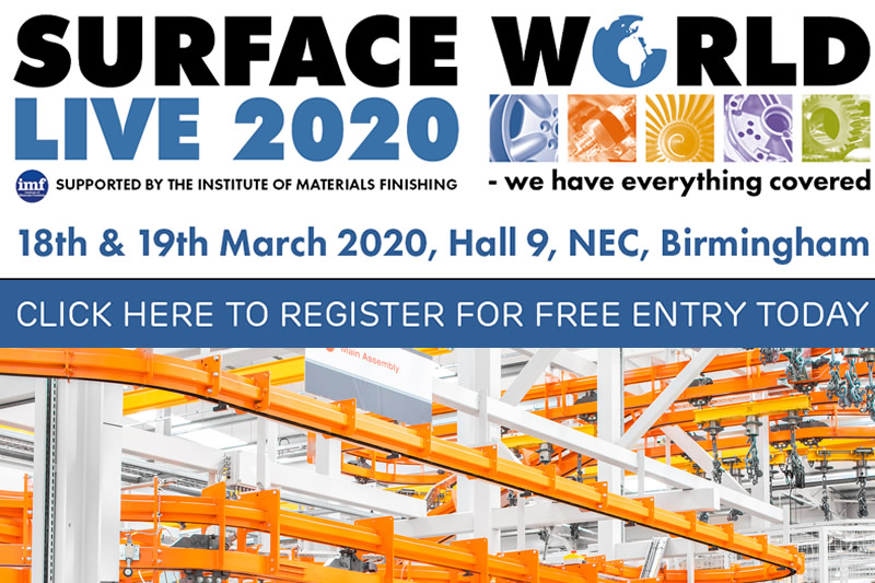 Venite a trovarci al Surface World 2020 al NEC