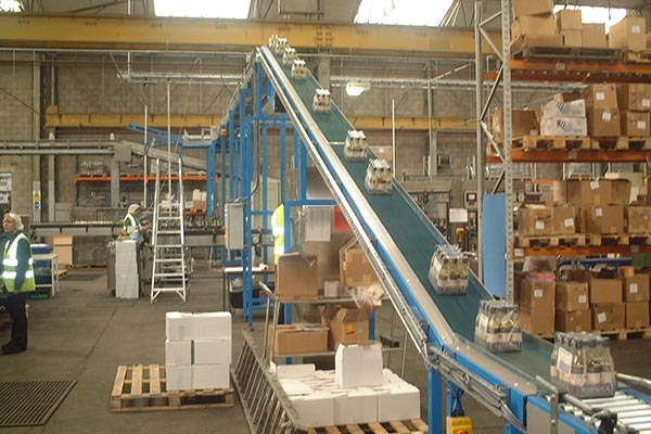 Trasportatori a nastro inclinati Amber Automation Amber Automation Inclined Belt Conveyors